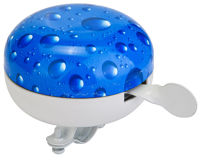 Звонок 57R-17 "Капли" диам.80 мм алюминий/сталь 210155