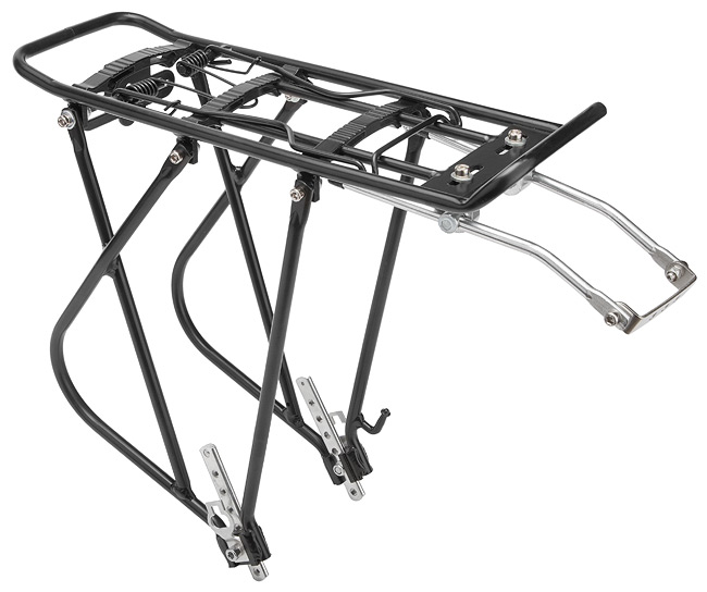 Багажник 24"-28" BLF-H5 регулируемый алюминиевый чёрный 10043