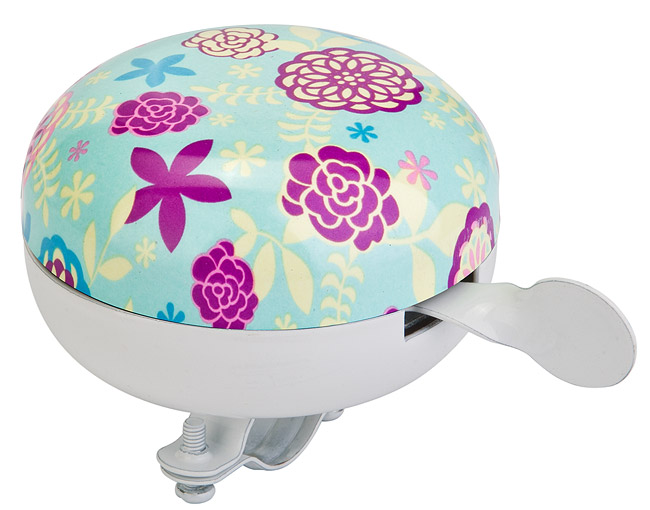 Звонок 57R-23 "Цветы" диам.80 мм алюминий/сталь 210156