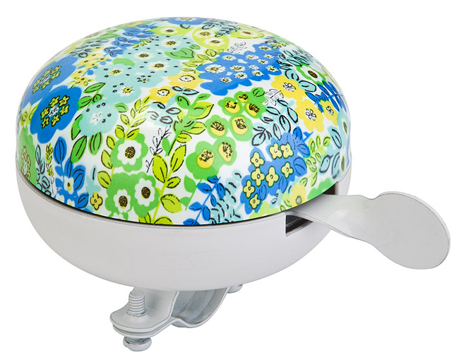 Звонок 57R-43 "Цветы" диам.80 мм алюминий/сталь 210151