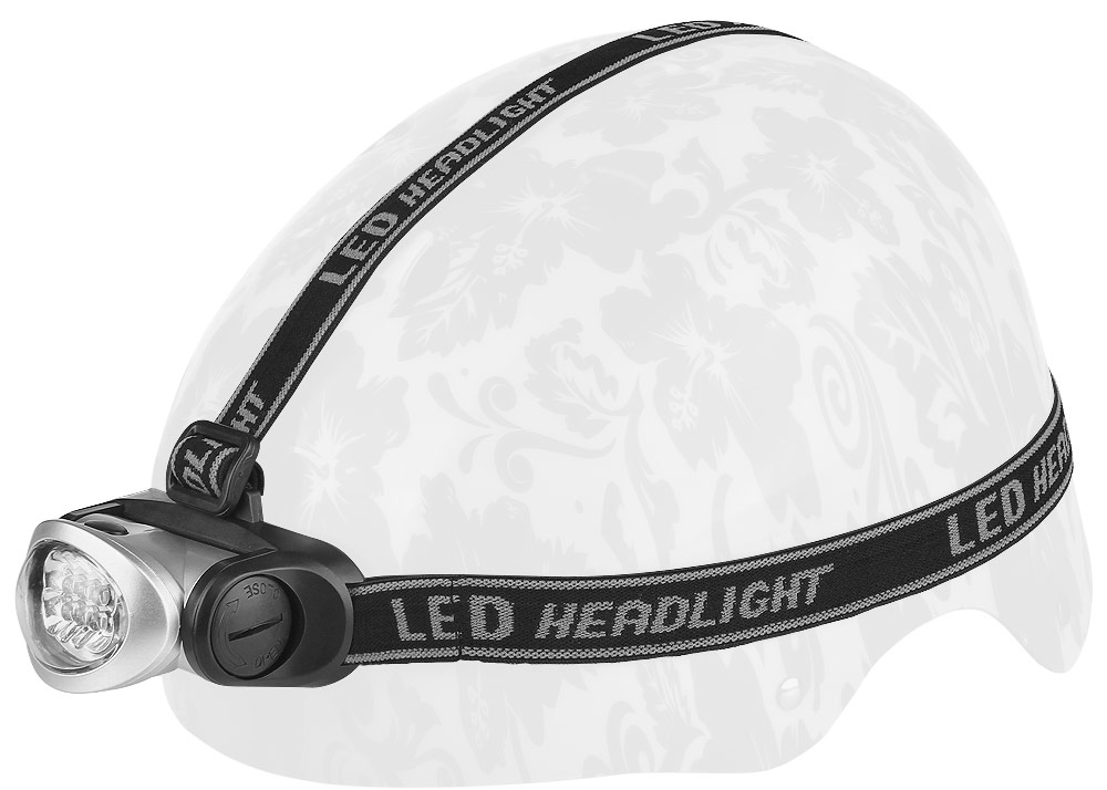 Фонарь налобный JY-828 8 светодиодов 4 функции 560054