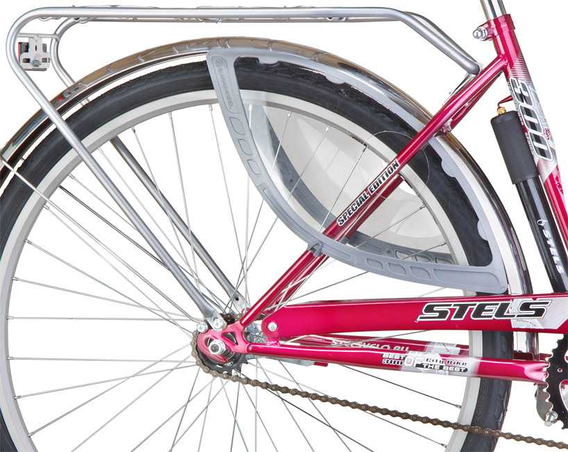 Защита одежды от колеса SW-DG111 26" клипсы 15,8мм поликабронат 200027