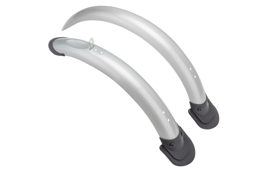 Крылья 20" XH-B106 полноразмерные пластиковые серебристые, комплект