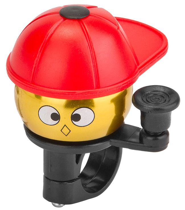 Звонок 10A-05 "Кепка" алюминий/пластик,  желто-черный 210091