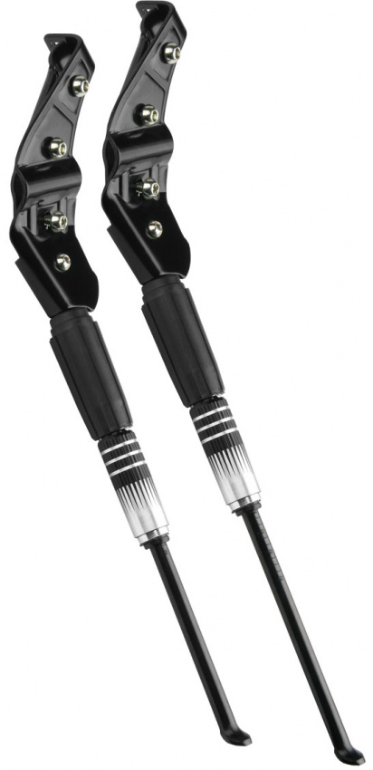 Подножка 24"-28" NH-KF97AAJ на 2 пера вилки алюм. чёрн. 390007