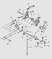 Система управления 2-Х ТАКТНОГО ПЛМ TITAN TP40AERTS
