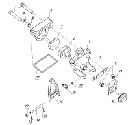 Тормоз снегохода СММ РЫБИНКА-04