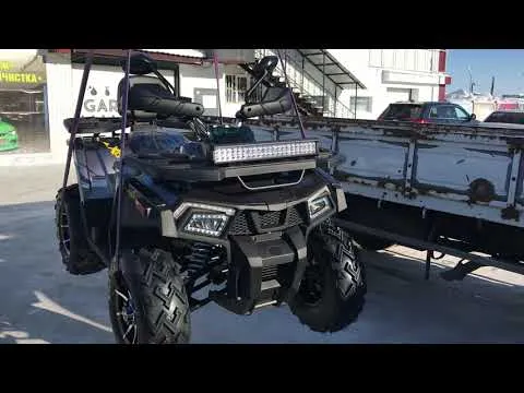 Выдача квадроцикла Motoland WILD X PRO в сети мотоценров X-MOTORS!