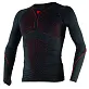 Термокофта D-CORE THERMO TEE LS BLACK/RED
