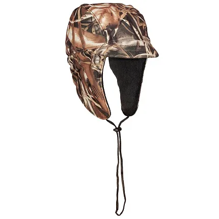 Кепи зимняя "Охотник" тк.Алова-"мембрана" цв.камыш