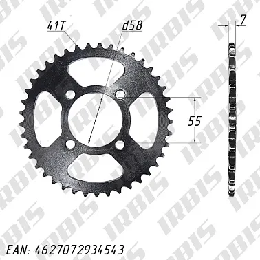 Звезда ведомая (428-41T) (4х55) VR-1