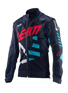 Мотокуртка Leatt GPX 4.5 X-Flow Jacket Ink/Blue