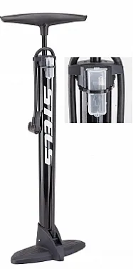 Насос ZF-038A ножной стационарный, стальной, черный 320096