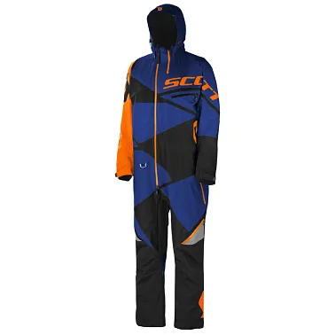Комбинезон X One Pro blue/neon orange
