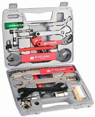 Набор велоинструментов YC-735-A Bike Hand в пластиковом кейсе